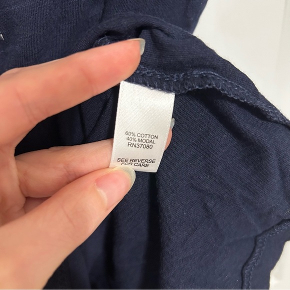 Cato City Names Navy Long Sleeve Size X-Small - Picture 6 of 8